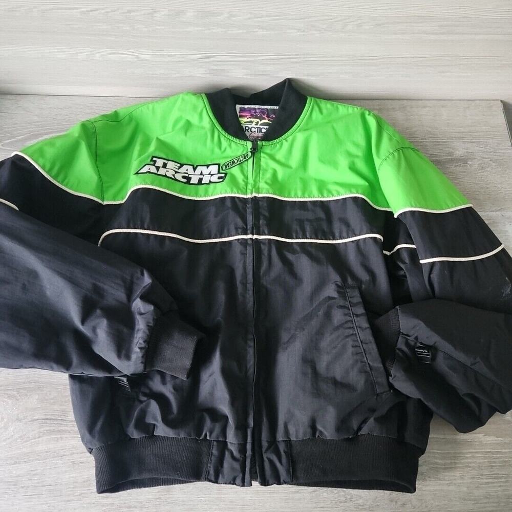 Arctic Cat Arctic Wear‎ Sno Pro Snowmobile Jacket Coat Youth Large Womens M